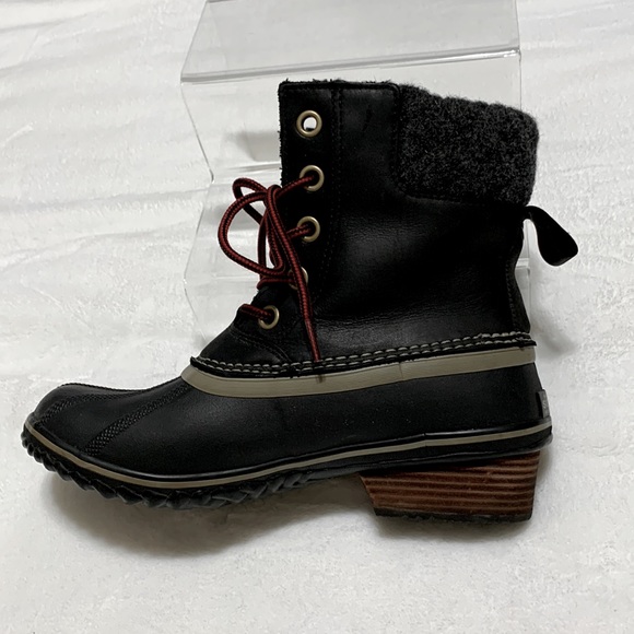 Sorel Slimpack ll Lace Up Boot 9.5 black - Picture 3 of 11